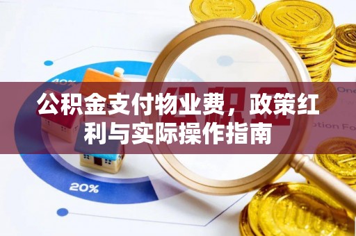 荣成公积金支付物业费，政策红利与实际操作指南